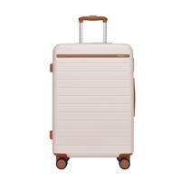 Odolný cestovní kufr Kono - béžový - 61 L