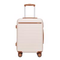 Odolný kabinový kufr Kono - béžový - 34 L