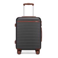 Odolný kabinový kufr Kono - šedý - 34 L