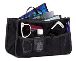 Oraganizér do kabelky Worldpack - černý