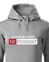 Originální dámská mikina Hlavně se z toho neposrat