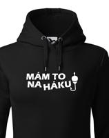 Originální dámská mikina nejen pro rybářky - Mám to na háku