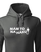 Originální dámská mikina nejen pro rybářky - Mám to na háku