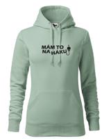 Originální dámská mikina nejen pro rybářky - Mám to na háku