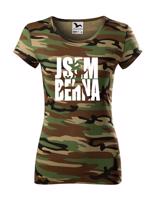 Originální dámské běžecké tričko Jsem běhna