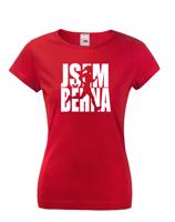 Originální dámské běžecké tričko Jsem běhna