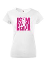Originální dámské běžecké tričko Jsem běhna