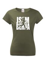 Originální dámské běžecké tričko Jsem běhna