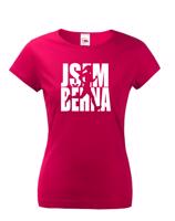 Originální dámské běžecké tričko Jsem běhna