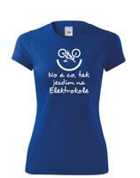 Originální dámské tričko Elektrokolo