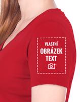 Originální dámské tričko s vlastním potiskem – doručení už do 24 hodin