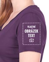 Originální dámské tričko s vlastním potiskem – doručení už do 24 hodin