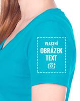 Originální dámské tričko s vlastním potiskem – doručení už do 24 hodin