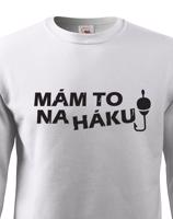 Originální mikina nejen pro rybáře - Mám to na háku