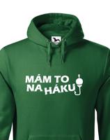 Originální mikina nejen pro rybáře - Mám to na háku