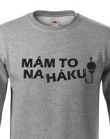 Originální mikina nejen pro rybáře - Mám to na háku