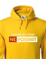 Originální pánská mikina Hlavně se z toho neposrat