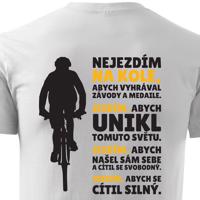 Originální pánské triko Hymna cyklisty
