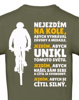 Originální pánské triko Hymna cyklisty
