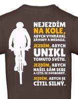 Originální pánské triko Hymna cyklisty