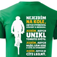 Originální pánské triko Hymna cyklisty
