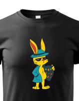 Originální triko s velikonočním zajícem - ideální vtipný potisk