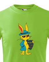 Originální triko s velikonočním zajícem - ideální vtipný potisk