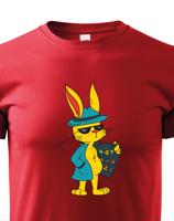 Originální triko s velikonočním zajícem - ideální vtipný potisk