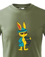 Originální triko s velikonočním zajícem - ideální vtipný potisk