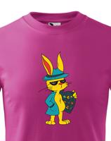 Originální triko s velikonočním zajícem - ideální vtipný potisk