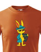 Originální triko s velikonočním zajícem - ideální vtipný potisk