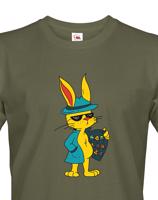 Originální triko s velikonočním zajícem - ideální vtipný potisk