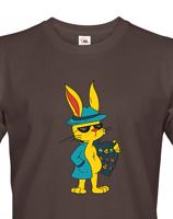 Originální triko s velikonočním zajícem - ideální vtipný potisk