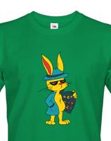 Originální triko s velikonočním zajícem - ideální vtipný potisk