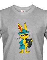 Originální triko s velikonočním zajícem - ideální vtipný potisk