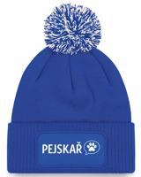 Pánská čepice s obdélníkovou nášivkou pro pejskaře