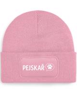 Pánská čepice s obdélníkovou nášivkou pro pejskaře