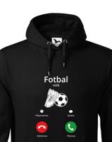 Pánská fotbalová mikina s potiskem Fotbal volá - skvělá mikina pro fotbalisty
