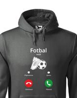 Pánská fotbalová mikina s potiskem Fotbal volá - skvělá mikina pro fotbalisty