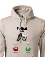 Pánská fotbalová mikina s potiskem Fotbal volá - skvělá mikina pro fotbalisty