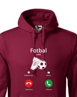 Pánská fotbalová mikina s potiskem Fotbal volá - skvělá mikina pro fotbalisty