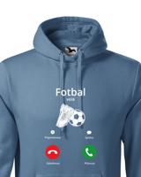 Pánská fotbalová mikina s potiskem Fotbal volá - skvělá mikina pro fotbalisty