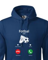 Pánská fotbalová mikina s potiskem Fotbal volá - skvělá mikina pro fotbalisty