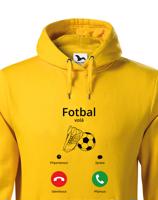 Pánská fotbalová mikina s potiskem Fotbal volá - skvělá mikina pro fotbalisty