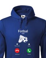 Pánská fotbalová mikina s potiskem Fotbal volá - skvělá mikina pro fotbalisty