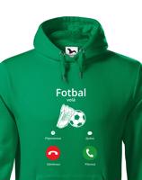 Pánská fotbalová mikina s potiskem Fotbal volá - skvělá mikina pro fotbalisty