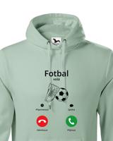 Pánská fotbalová mikina s potiskem Fotbal volá - skvělá mikina pro fotbalisty
