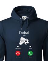 Pánská fotbalová mikina s potiskem Fotbal volá - skvělá mikina pro fotbalisty