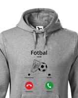 Pánská fotbalová mikina s potiskem Fotbal volá - skvělá mikina pro fotbalisty