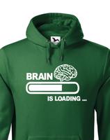 Pánská mikina Brain is loading - ideální dárek